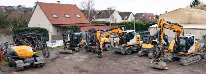 Engins de terrassement et d'assainissement Maurecourt