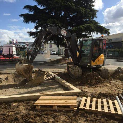 Construction de route Maurecourt